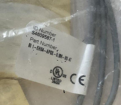 TURCK BI 1-EH04-AP6X-0.9M-RS PROXIMITY SENSOR 10-30VDC 100MA 1MM