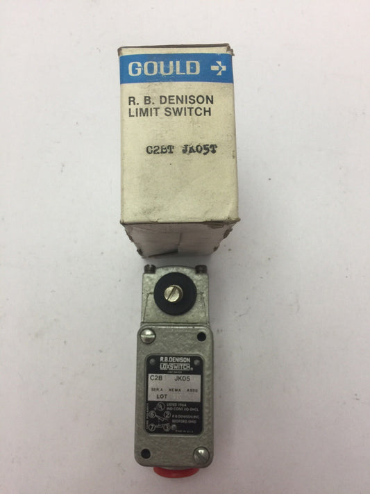 GOULD C2BT JK05T LIMIT SWITCH NEMA A600 R.B. DENISON LOXSWITCH