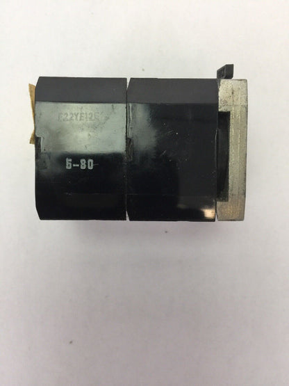 CUTLER HAMMER E22C6 CONTACT BLOCK FOR 3 POS. PUSH - PULL 600V