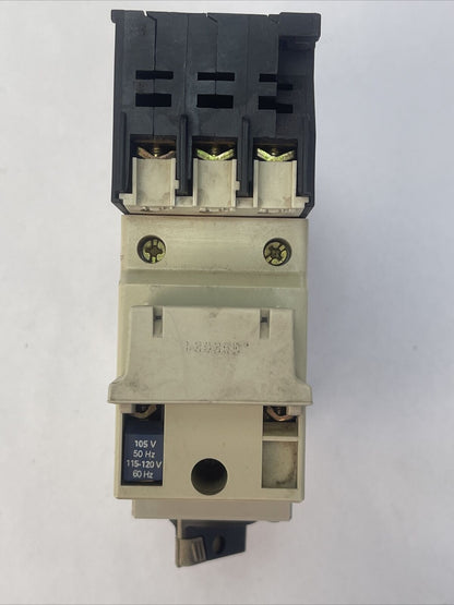 TELEMECANIQUE LD1 LB030 600VAC 15HP COIL 115-120V 60HZ LB1 LB03P05 0.63-1.0A