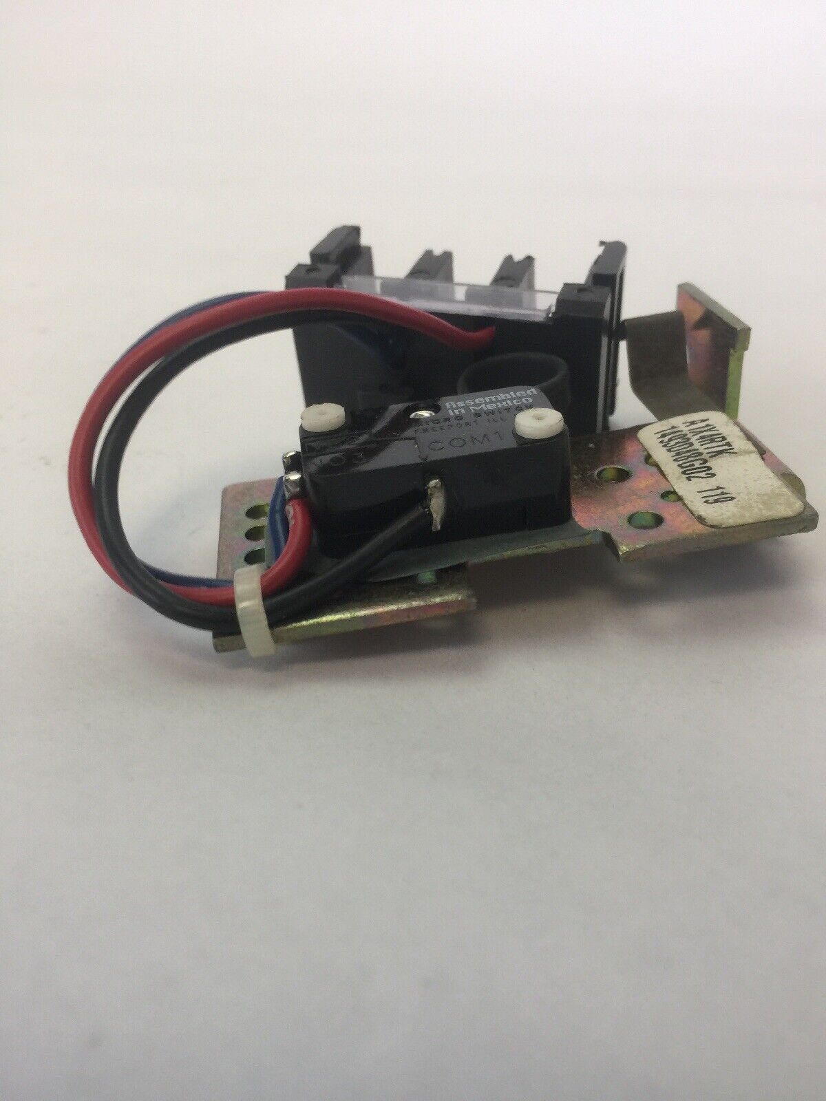 WESTINGHOUSE/CUTLER HAMMER A1X4RTK AUXILIARY SWITCH 125/250VDC .5/.25A 600VAC 6A
