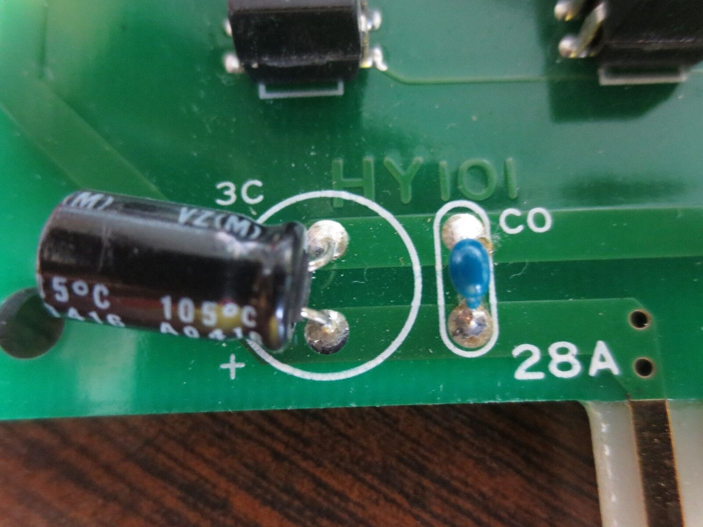 THREE CIRCUIT BOARDS - HY101, HY102B, HY103A