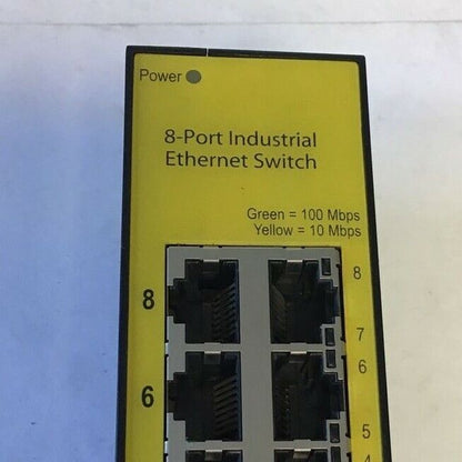 TURCK SE20-84XT-RJ822 8 PORT INDUSTRIAL ETHERNET SWITCH 10-30VDC CLASS2