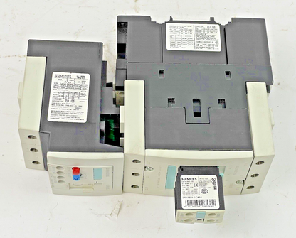 SIEMENS - 3RT1045-1BB40 & 3RU1146-4LB0 & 3RH1921-1CA10 (X2) & 3RT1936-1ER00