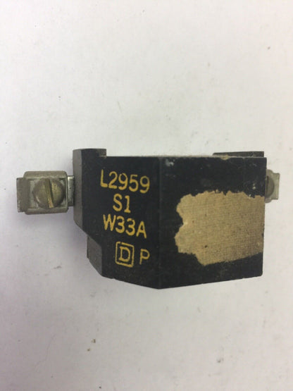 SQUARE D L2959-S1-W33A COIL 120V 60CY 110V 50CY