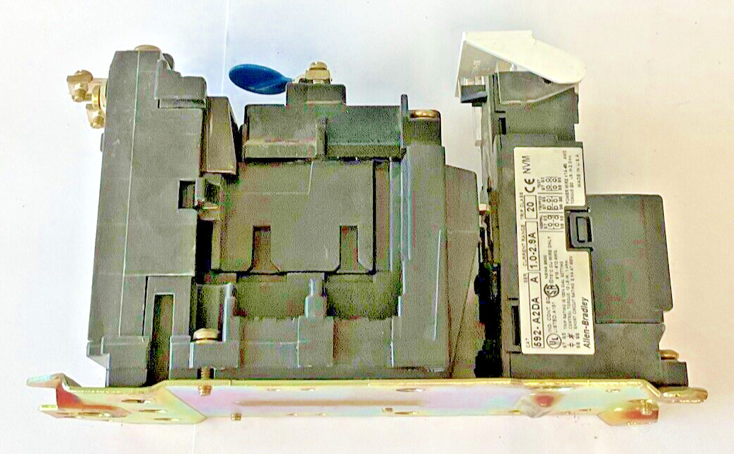 ALLEN BRADLEY 509-A0D-A2D SER. B STARTER 592-A2DA CB236 COIL 120V 509-AOD-A2D