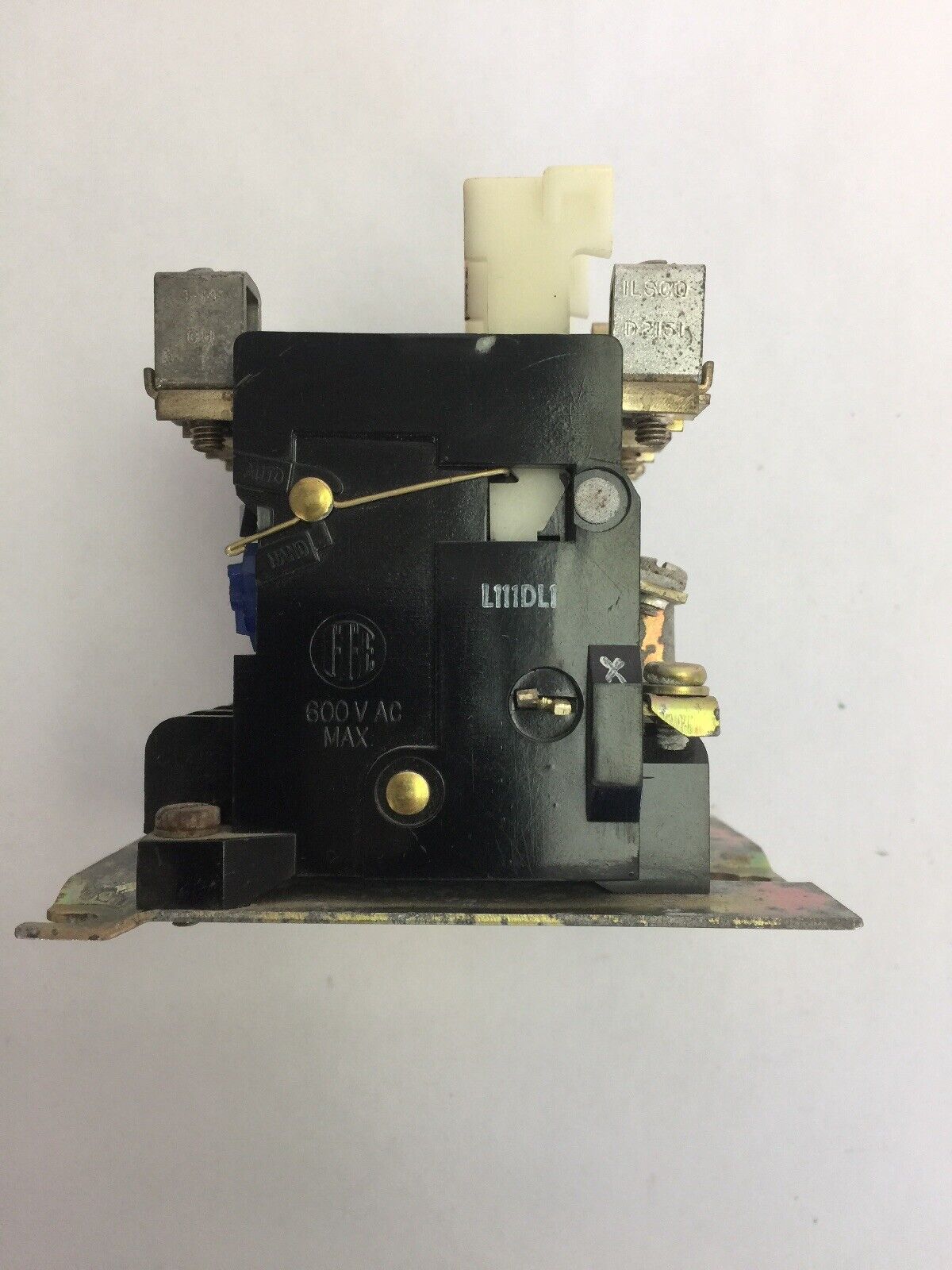 GOULD L113DL1 INDEPENDENTLY MOUNTED OVERLOAD RELAY 50AMP 600VAC NO HEATERS