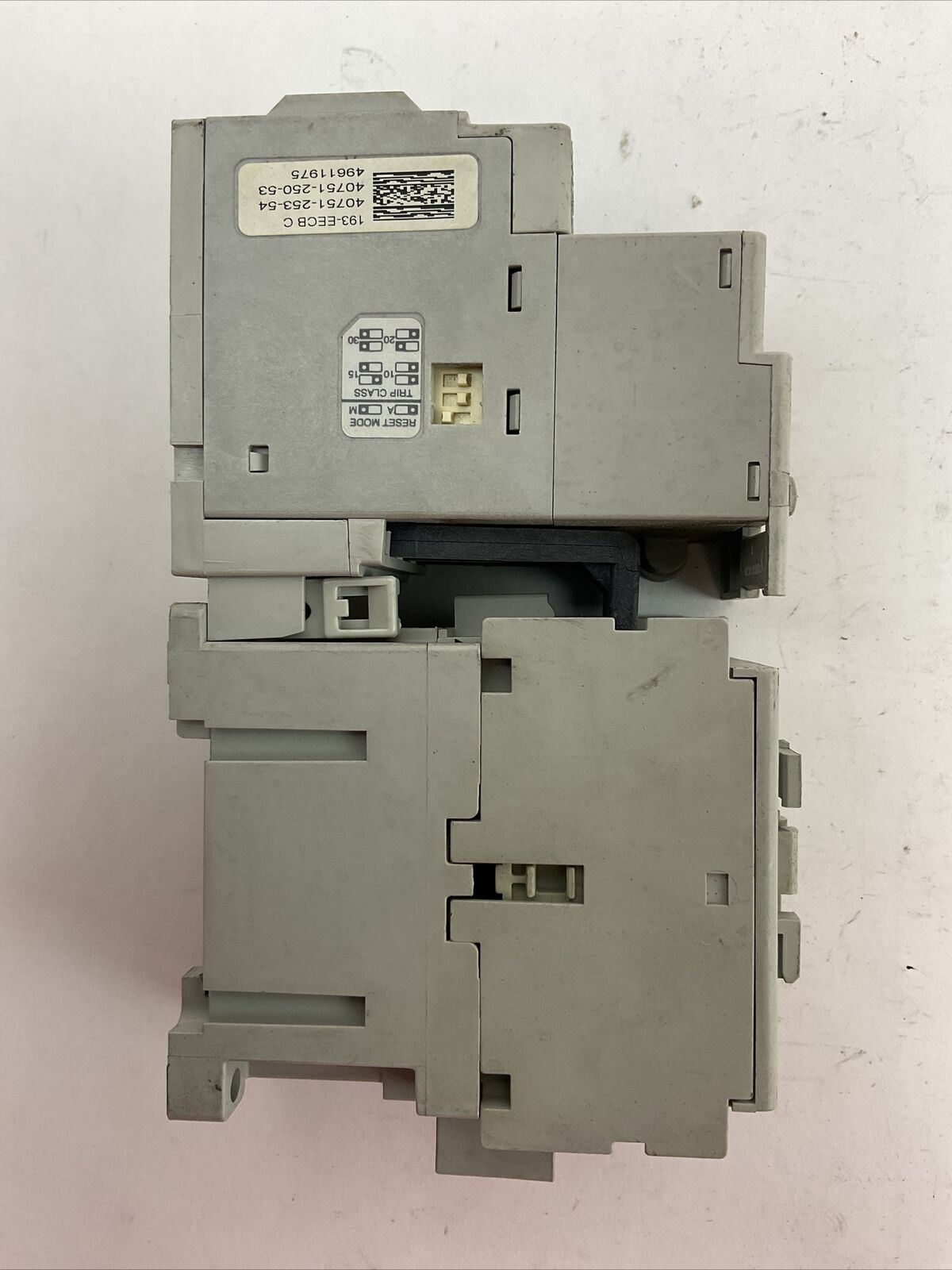ALLEN BRADLEY STARTER (100-C09E*10 COIL 24VDC + 193-EECB 1.0-5.0A)
