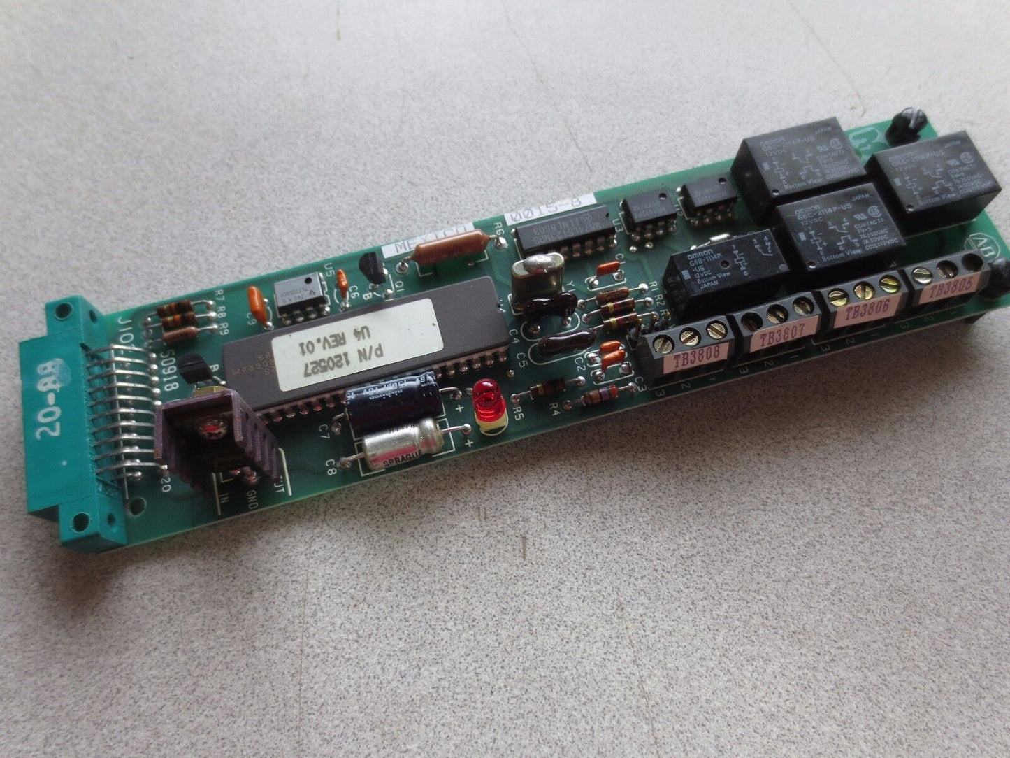 ALLEN-BRADLEY 50918 Rev. A2 - CONTROL BOARD