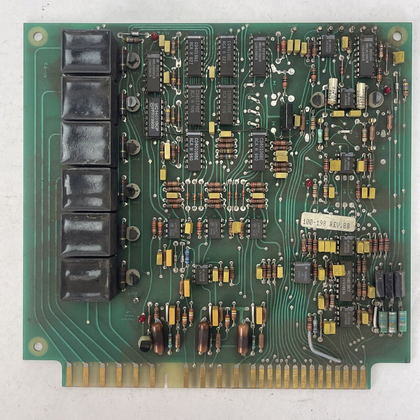 UNICO 100-198 REV. 8B FIRING CIRCUIT BOARD 500-045-B