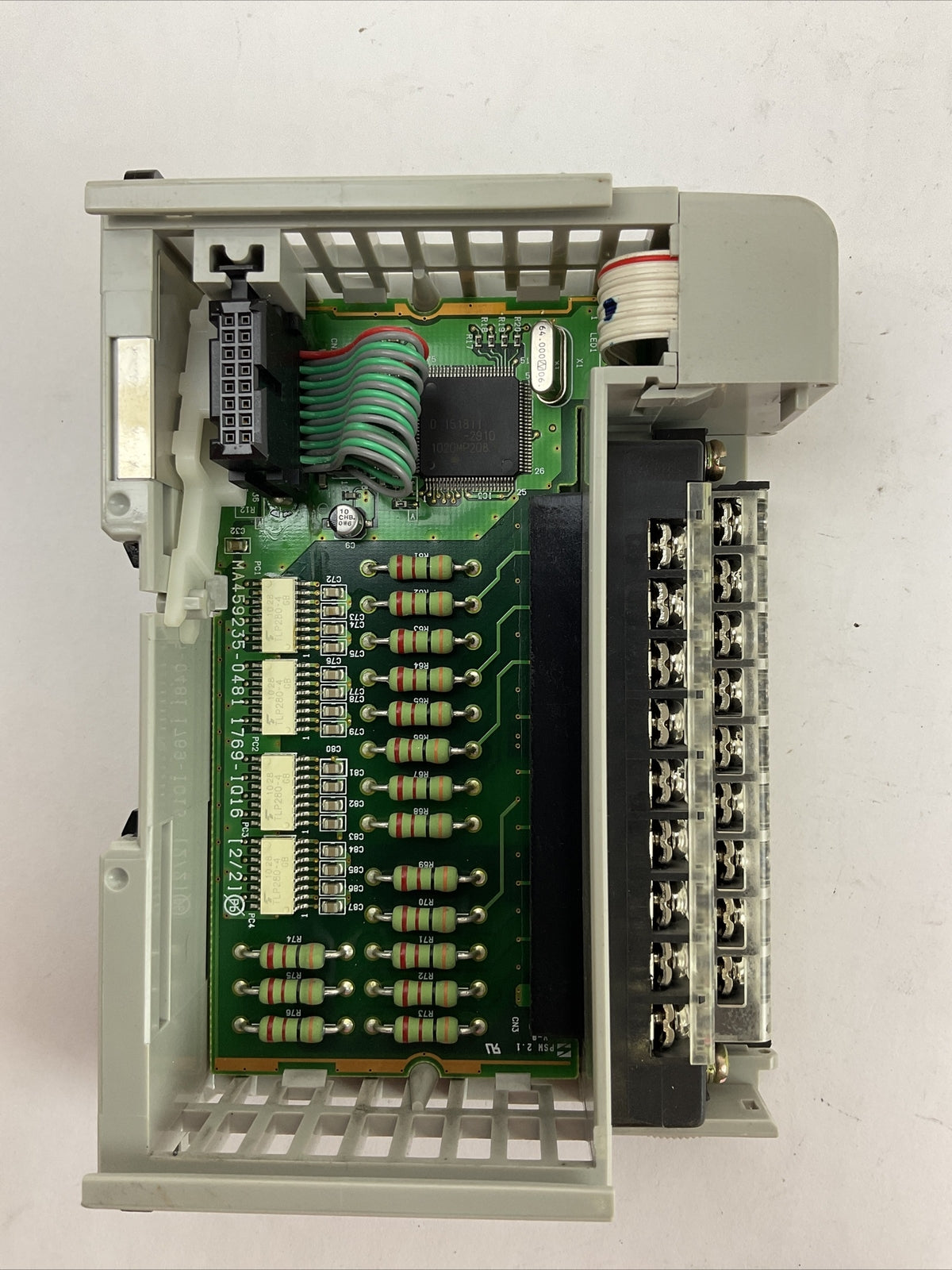 ALLEN BRADLEY 1769-IQ16 SER A F/W REV 3.1 DIR/VER 95320743/02 16PT INPUT MODULE