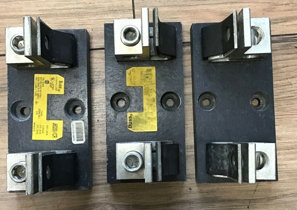 BUSS J60200-1CR FUSE HOLDER 600V-200A ***LOTOF3***