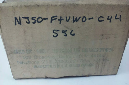 GOULD R.B.DENISON NJ50-F+VWO-C44 556, PROXIMITY LIMIT SWITCH,  NEW SURPLUS, NJ50