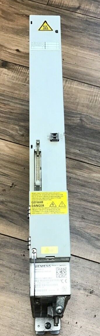 SIEMENS 6SN1113-1AB01-0BA1 PW MODULE INT/EXT. SIMODRIVE VER.D