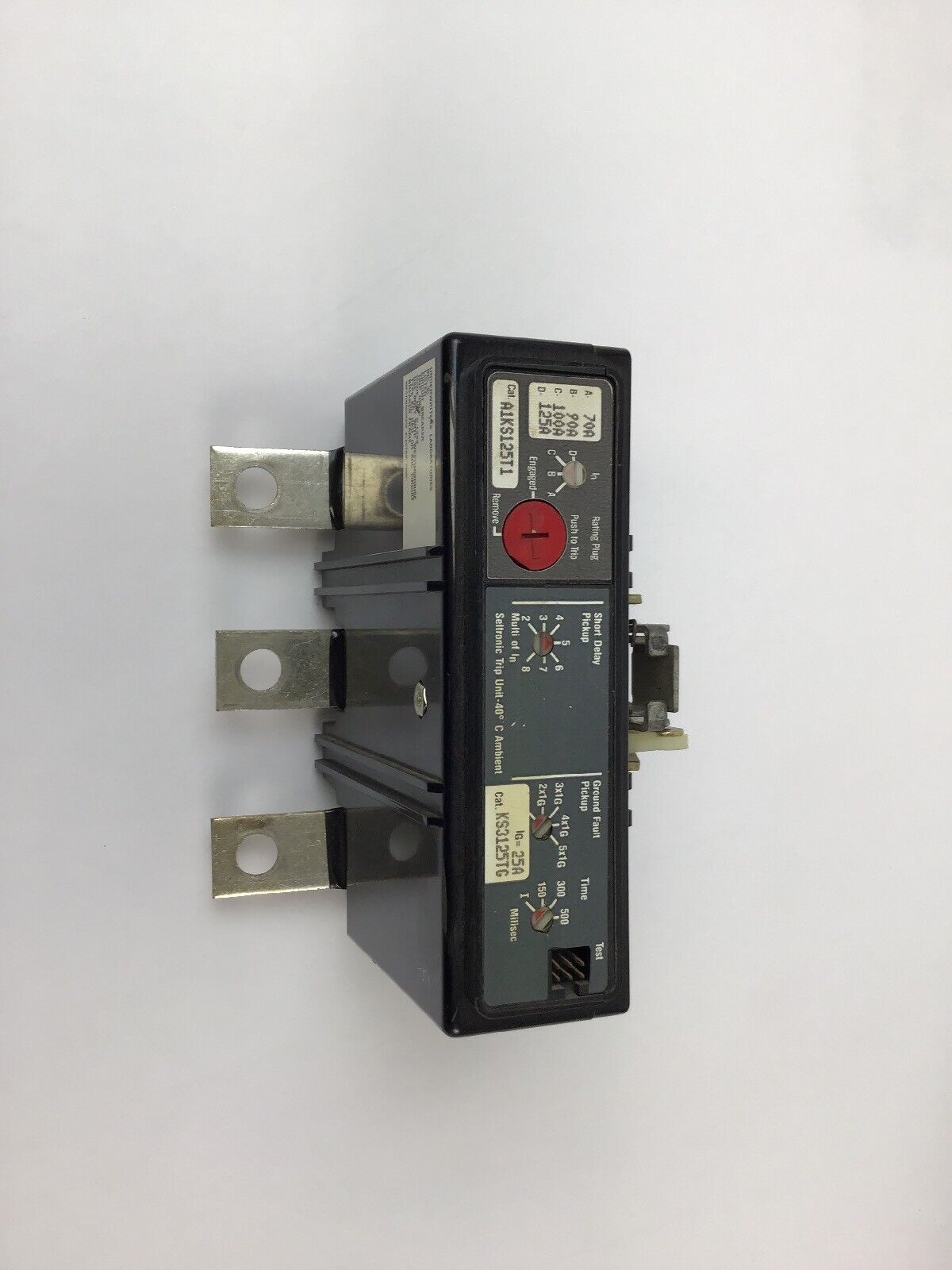 WESTINGHOUSE ELEC. GROUND FAULT TRIP UNIT (CTK125+A1KS125T1+ KS3125TG)