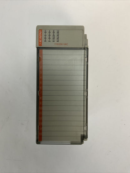 ALLEN BRADLEY 1769-OA16 SER A REV 2 F/W REV 3.1 16PT 85-265VAC OUTPUT MODULE