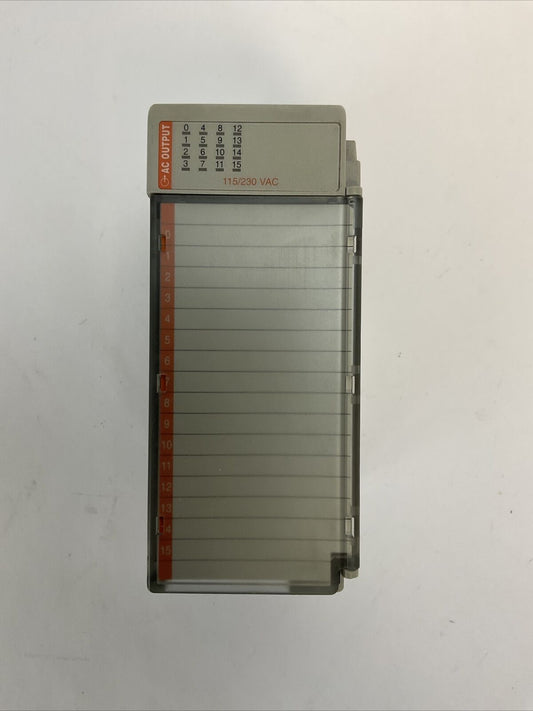 ALLEN BRADLEY 1769-OA16 SER A REV 2 F/W REV 3.1 16PT 85-265VAC OUTPUT MODULE