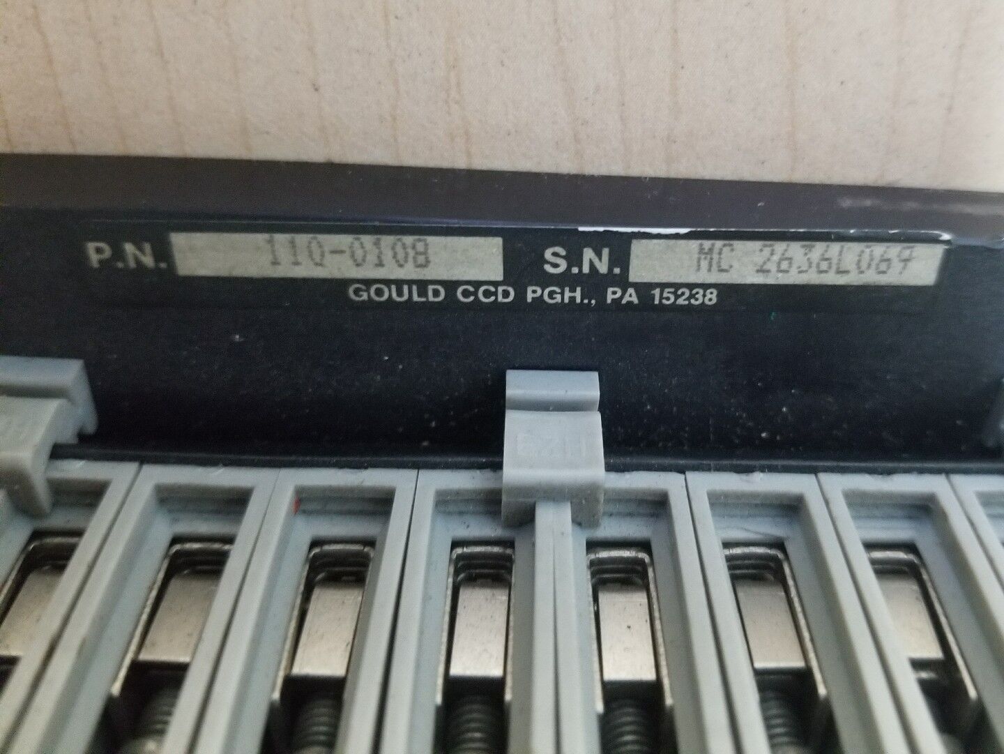 MODICON 110-0108 POWER SUPPLY, MODEL PLS4