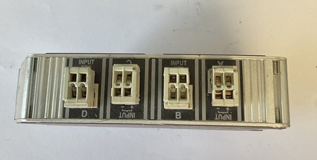 MOORE PERFORMANCE MIX/4X4-20MA/4X4-20MA/12-42DC ISOLATOR 4-CHANNEL 42VDC