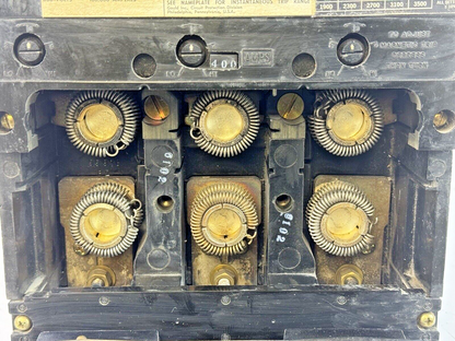 ITE - CJ3-B400 - FUSED CIRCUIT BREAKER - 400A/3 POLE/600VAC WITH 400 AMP TRIP