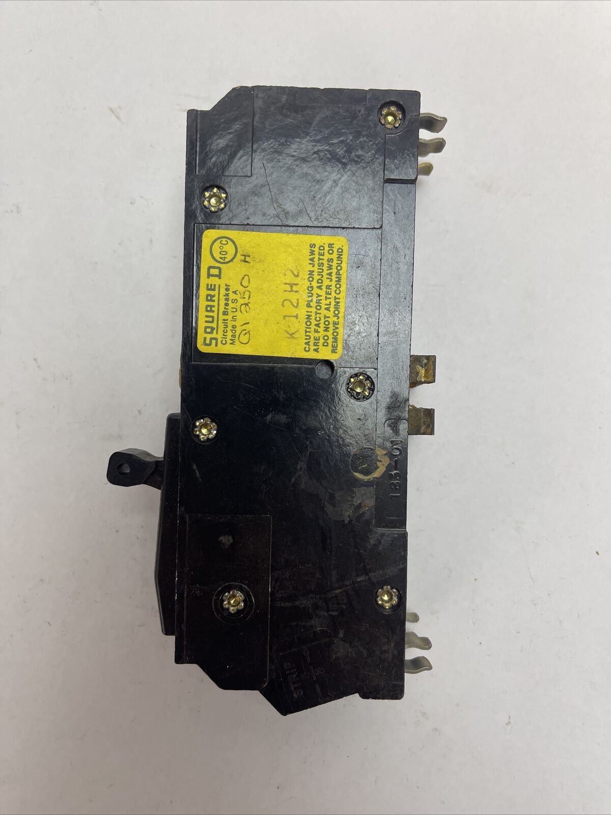 SQUARE D Q1250H CIRCUIT BREAKER 50AMP 240VAC 2POLE