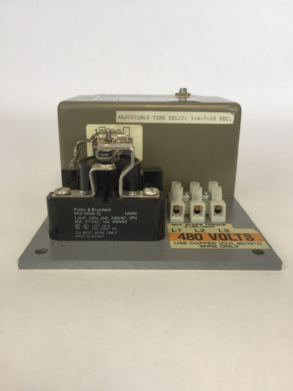 INDUSTRIAL CONTROL EQUIPMENT PND-480 FHASE FAILURE RELAY 480 VOLT 3 PH 25 AMP