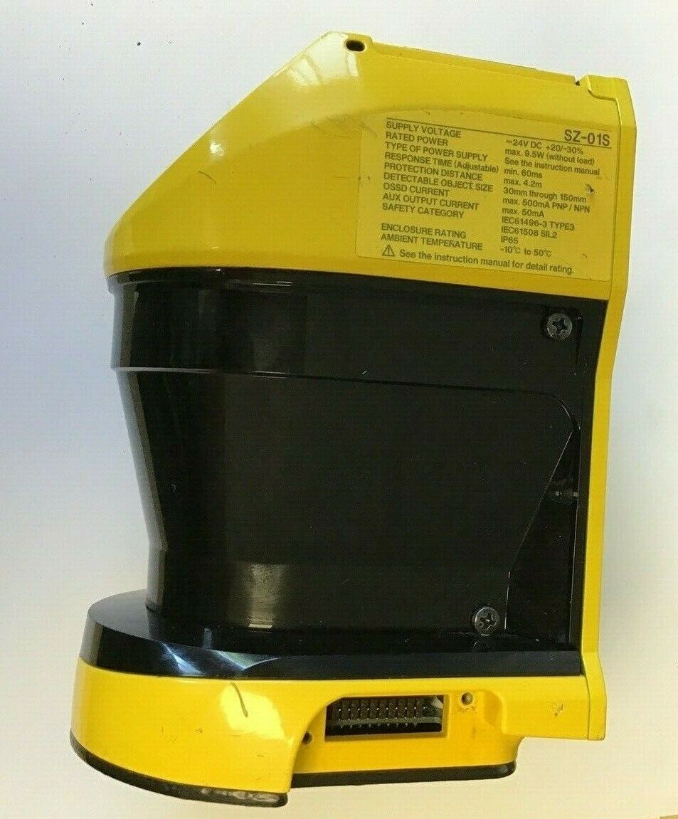 KEYENCE SZ-01S SAFETY LASER SCANNER 24VDC 9.5W