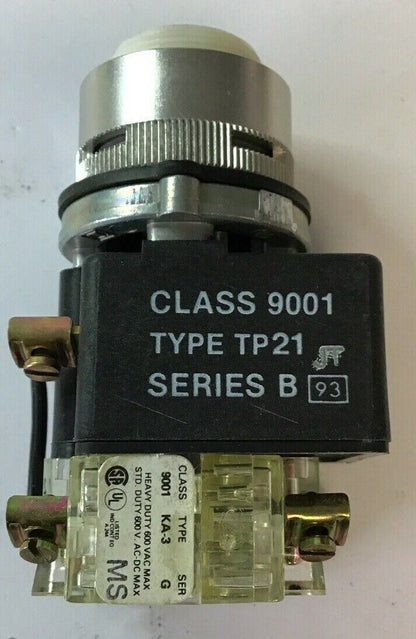 SQUARE D 9001 TP-21 PILOT LIGHT/LIGHT MODLUE SER.B 50/60HZ 110-120V ***LOTOF4***