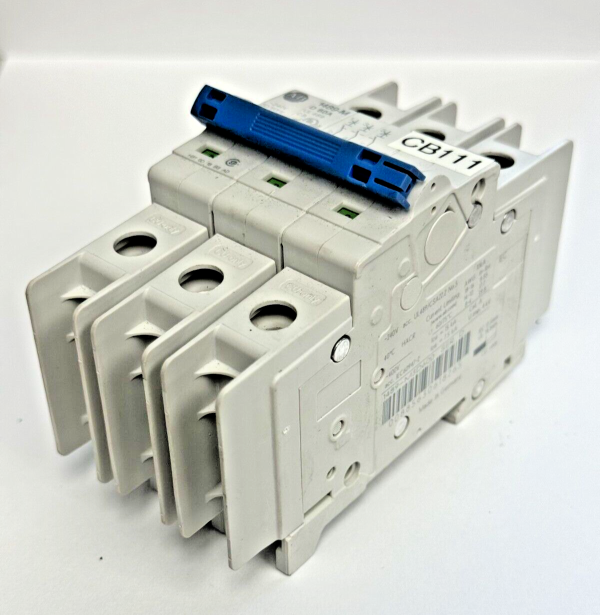 ALLEN-BRADLEY - 1489-M3D600 SER. D - CIRCUIT BREAKER - 3 P, 60 A, 240 V