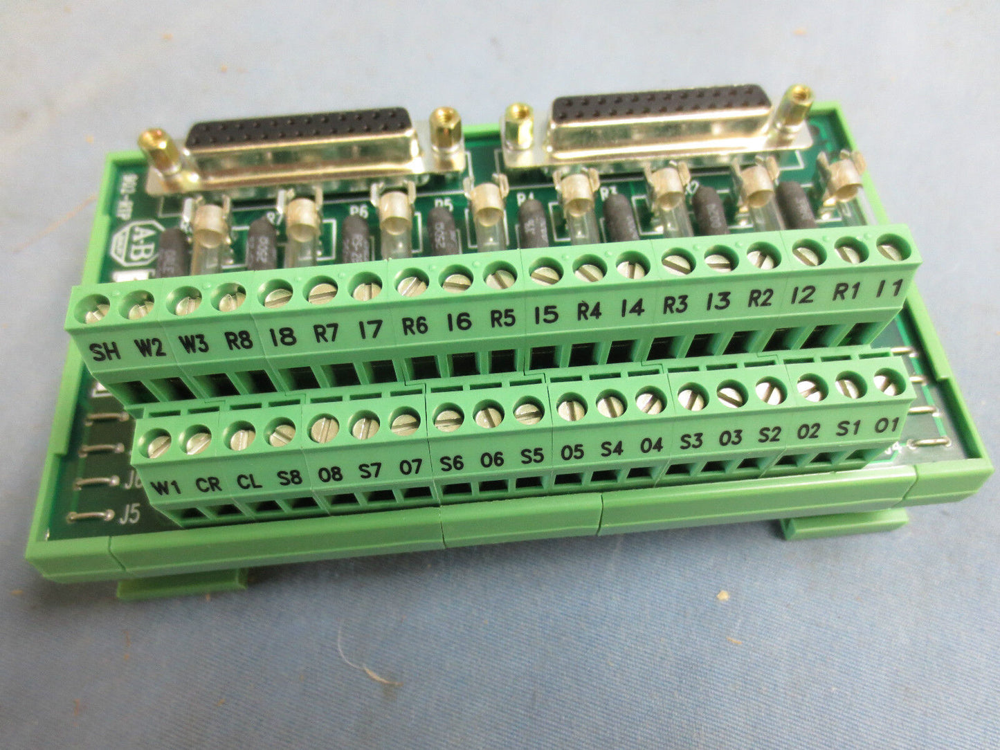 ALLEN-BRADLEY 1771-RTP3 REMOTE TERMINATION TERMINAL 8-POINT w/FUSES - PLC-5 NEW