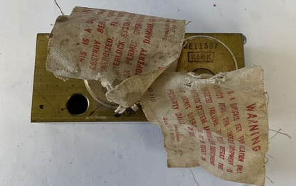 GOULD 45A45794 KIRK INTERLOCK ITEM E DOUBLE KEYED