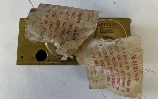 GOULD 45A45794 KIRK INTERLOCK ITEM E DOUBLE KEYED