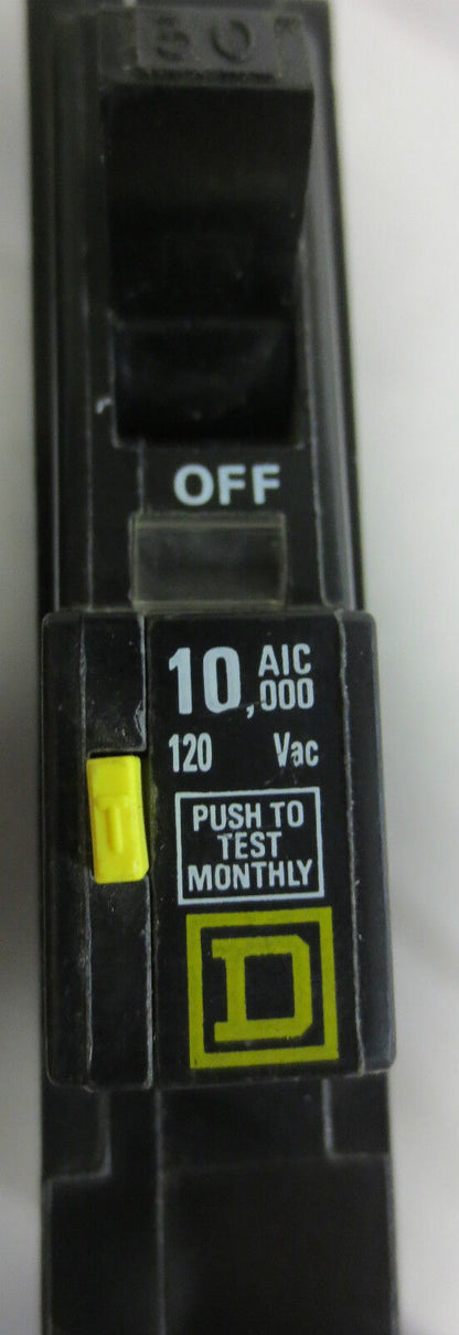 SQUARE D QOB130GFI CIRCUIT BREAKER 30A 120VAC