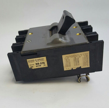 Square D MH-370 70-Amp 70A 3-Pole 3P Circuit Breaker