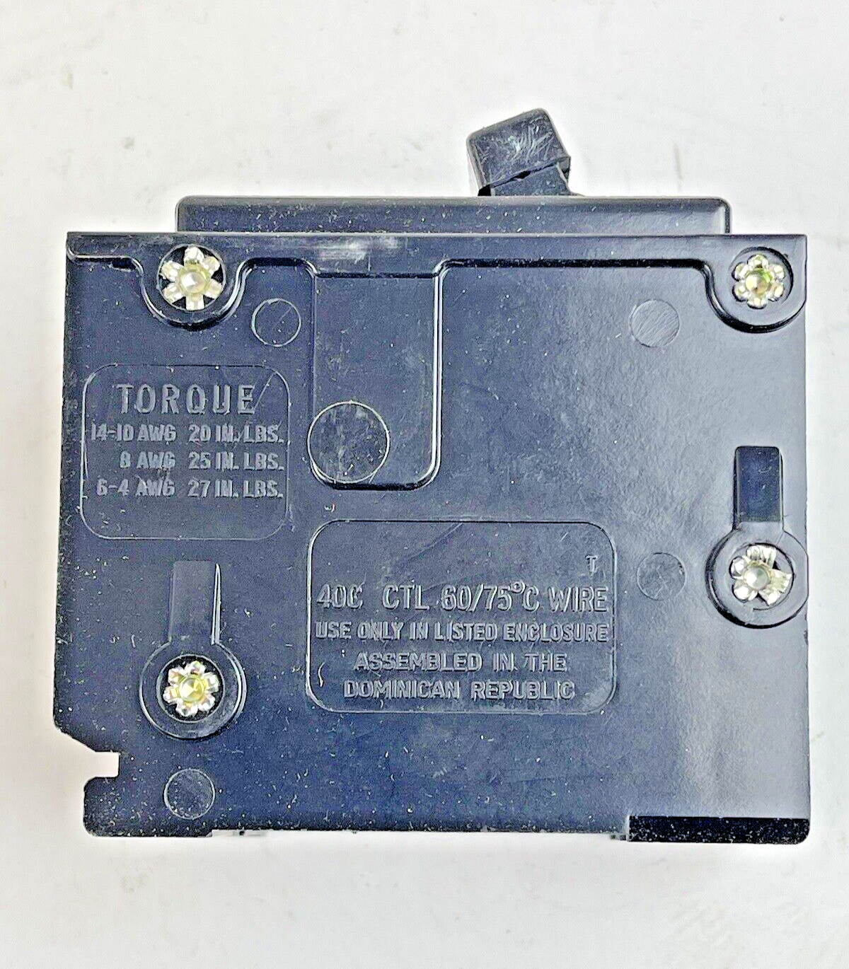 CHALLENGER *BOX OF 5* - C215 - 15A, 2 POLE TYPE C CIRCUIT BREAKERS, 120/240 VAC
