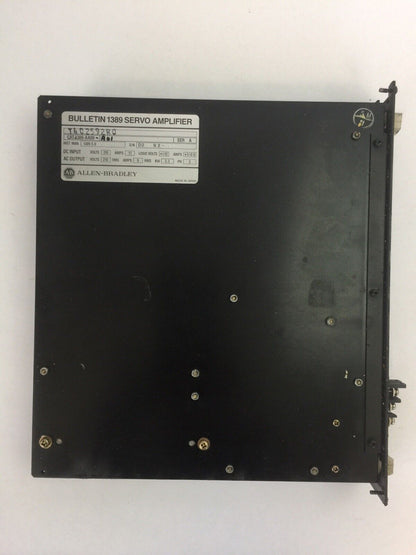 ALLEN BRADLEY 1389-AA09 SERVO AMPLIFIER SER A OUTPUT 210VAC 9A INPUT 310VDC 11A