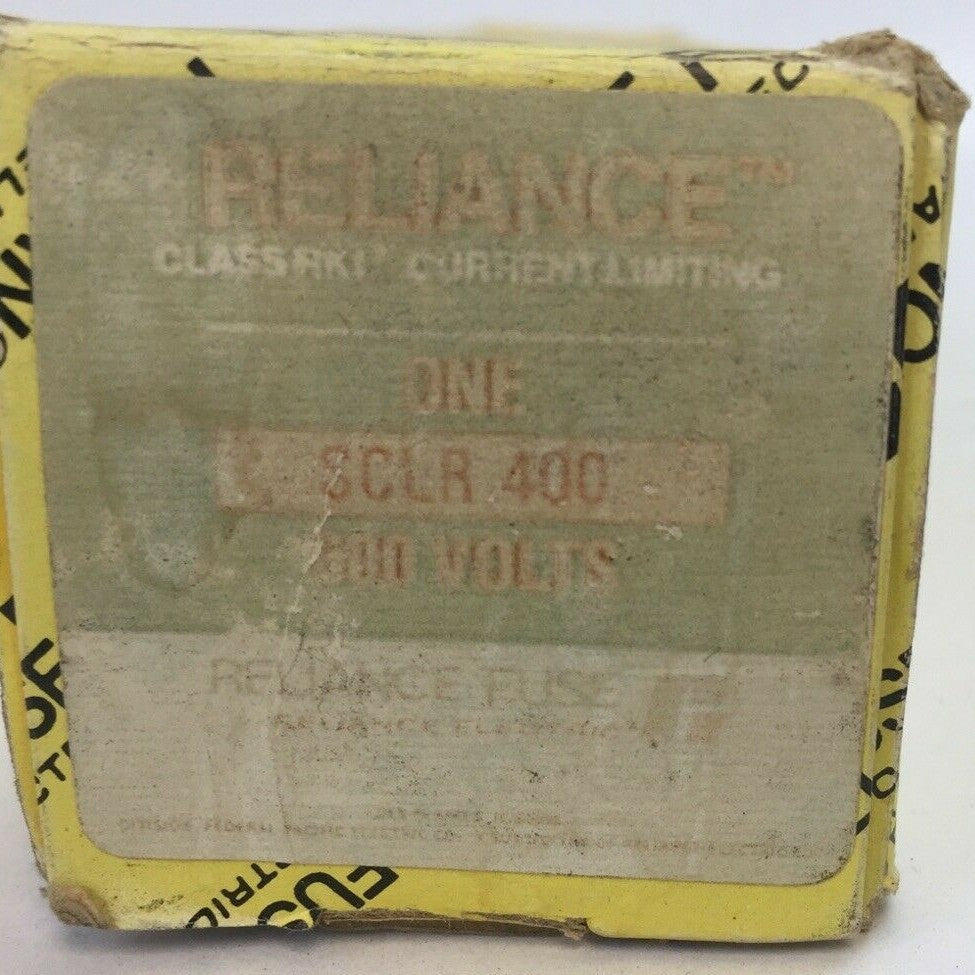 RELIANCE SCLR 400 CLASS RK1 CURRENT LIMITING FUSE 400AMP 600VAC