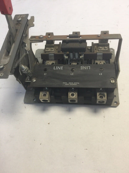 GE THMF3400 DISCONNECT SWITCH 3 POLE