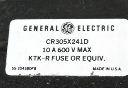 GE / GENERAL ELECTRIC CR305X241D CONTROL CIRCUIT FUSE KIT 600V SZ2 - NEW SURPLUS
