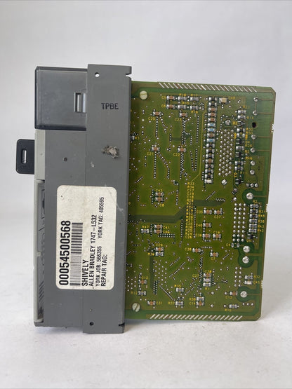 ALLEN BRADLEY 1747-L532 SER C FAC 1M PROC REV 3 PROCESSOR 1747-OS301 SER A FRN 6