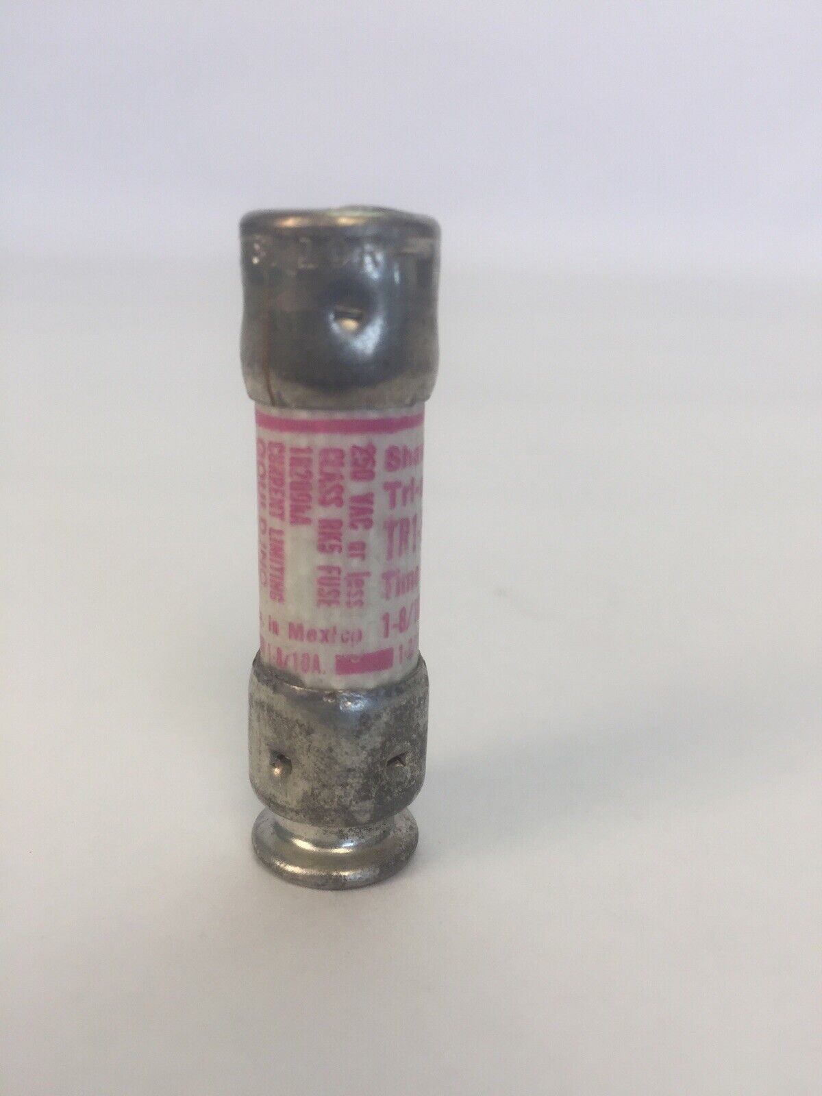 SHAWMUT TRI-ONIC TR1-8/10R TIME DELAY FUSE 1-8/10AMP 250VAC (LOT OF 10)