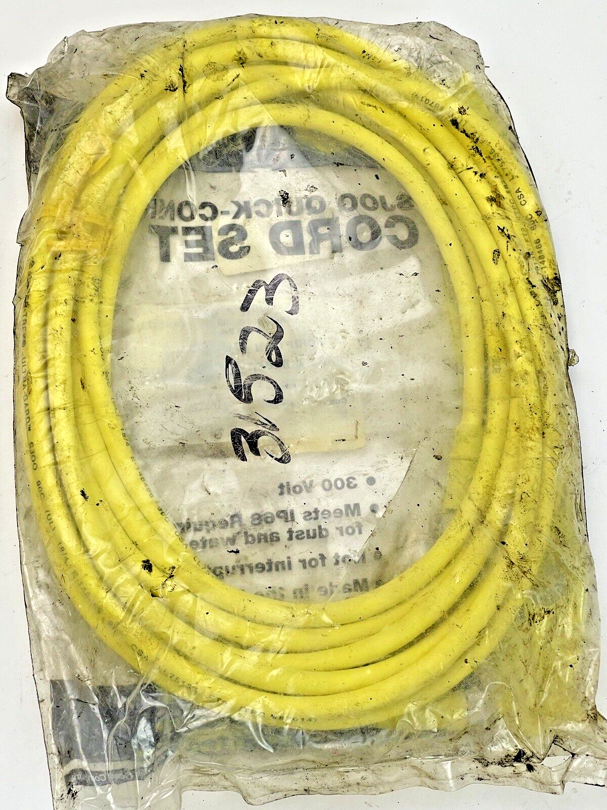 TPC/ SUPER-TREX - 81246/ 80246 - DC 4P M/F 6M ST/ST CORDSET MICRO QUICK CONNECTS