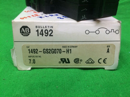 ALLEN BRADLEY AB 1492-GS2G070-H1 BREAKER CIRCUIT PROTECTOR NEW
