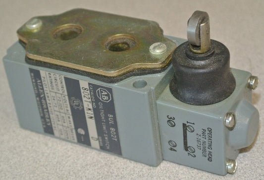 ALLEN-BRADLEY 802T-K1N Series D / OILTIGHT LIMIT SWITCH /  / NEW SURPLUS