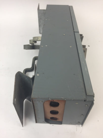 ZINSCO QSFT353B TWIN PANELBOARD FUSIBLE 30AMP 600VAC 3 POLE 7 1/8 HP