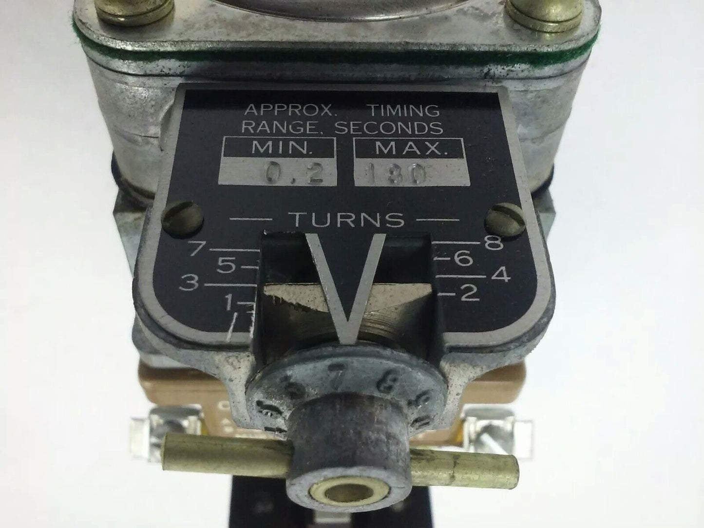 SQ. D CLASS 9050 TYPE RO-12E SER.A, AC PNEUMATIC TIMING RELAY, 120V,60HZ,15A,NEW