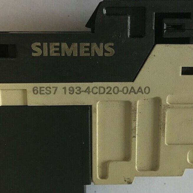 SIEMENS 6ES7 138-4CB10-0AB0 POWER MODULE W/ 6ES7 193-4CD20-0AA0 OUTPUT MODULE