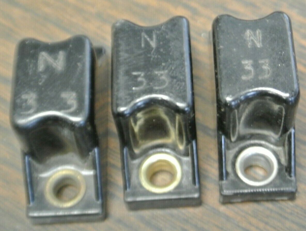 LOT of 3 / ALLEN-BRADLEY N33 THERMAL OVERLOAD HEATER ELEMENTS