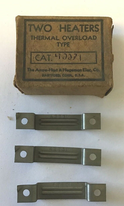 ARROW HART 42231 OVERLOAD HEATER ***LOTOF3***