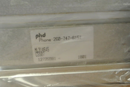 PHD ML314645 / 12725981-1801 PNEUMATIC CYLINDER / NEW SURPLUS -- SEE NOTES